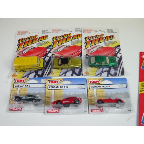 1115 - Collection of vintage diecast model vehicles to include Micro Machines, Siku, Novacar, Tomica and Ho... 