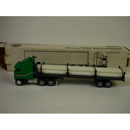 1121 - Boxed 1/64 30454 Western Distributing Peterbilt 379 w/Wabash Triple Pups plus 4 x boxed ERTL diecast... 