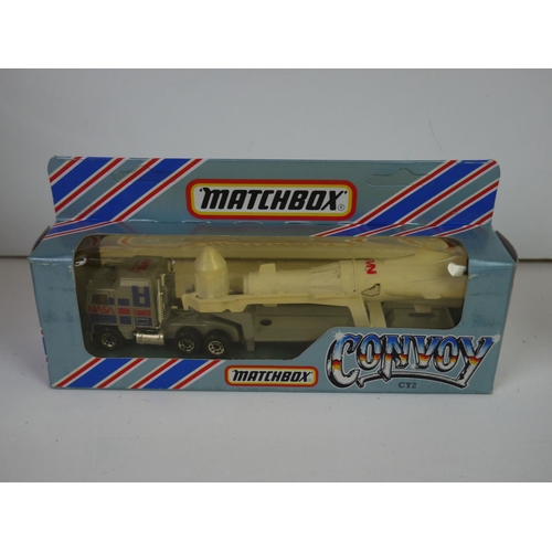 1123 - Nine boxed diecast models to include Joal 351 Public Works Set, 3 x Matchbox Convoy, Matchbox Kenwor... 