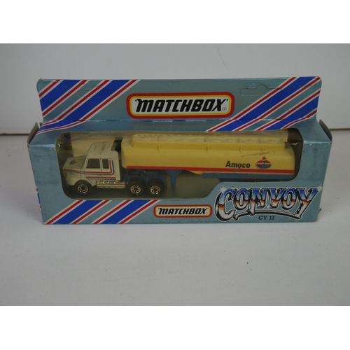 1123 - Nine boxed diecast models to include Joal 351 Public Works Set, 3 x Matchbox Convoy, Matchbox Kenwor... 