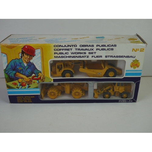 1123 - Nine boxed diecast models to include Joal 351 Public Works Set, 3 x Matchbox Convoy, Matchbox Kenwor... 