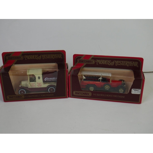 1124 - 14 x Matchbox Models of Yesteryear diecast to include D. 301, Y-2, 2 x  Y-3, Y-6 1920 Voitures Depom... 