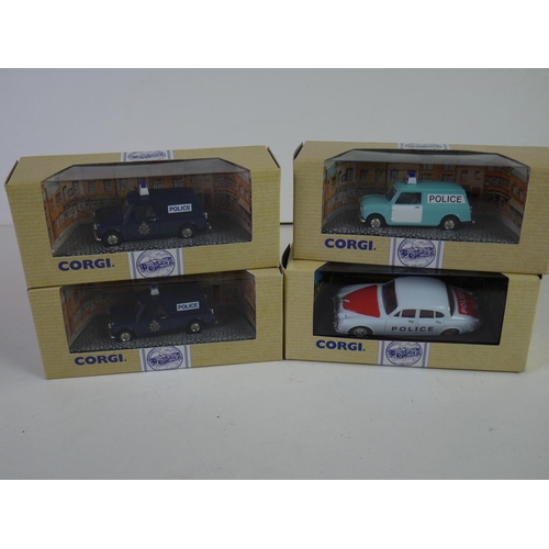 1129 - 14 Boxed Corgi Classic diecast models to include  8 x  Classic Vehicles (98141, 96873, 96759, 96855,... 