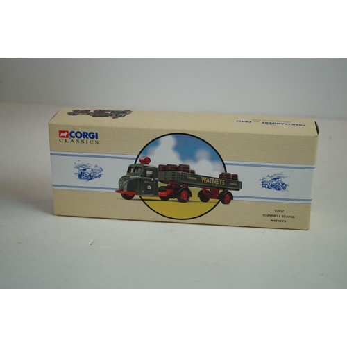 1173 - Collection of 16 boxed diecast models, mostly Corgi Classic commercial vehicles, to include limited ... 