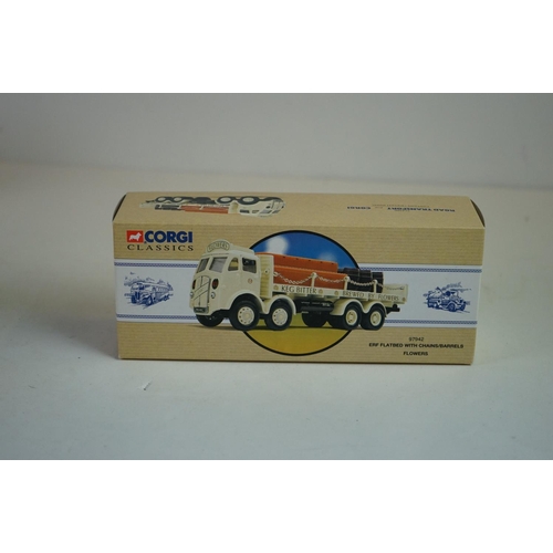 1173 - Collection of 16 boxed diecast models, mostly Corgi Classic commercial vehicles, to include limited ... 