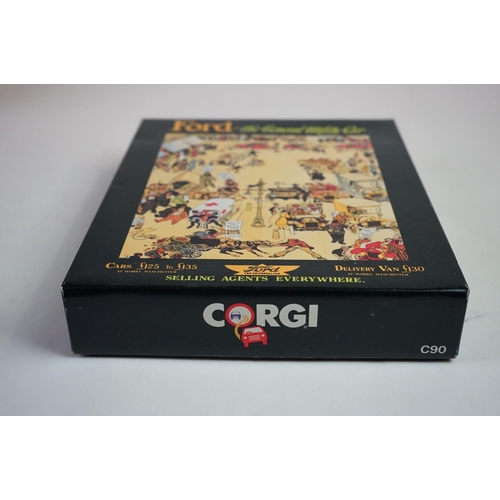 1176 - Collection of boxed diecast model sets, to include ltd edition Corgi York Fair 225 Years, 100 Years ... 