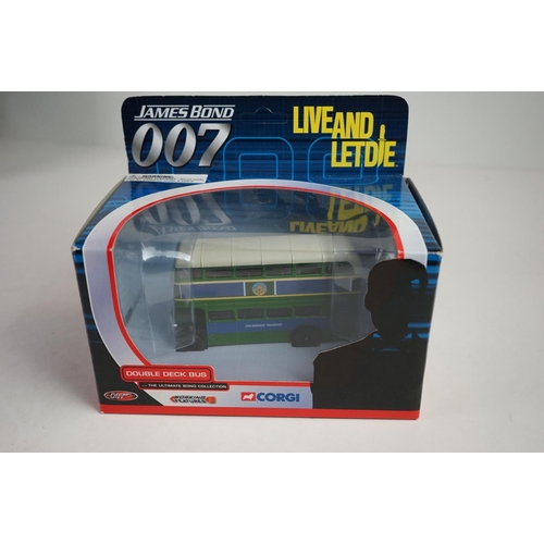 1177 - Set of 20 boxed Corgi James Bond  Ultimate Bond Collection diecast models, together with special edi... 