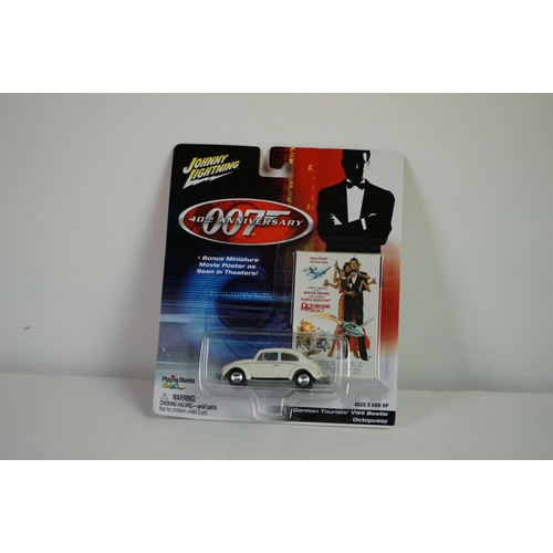 1178 - Set of twelve Johnny Lightning James Bond 40th Anniversary Collection diecast models, Release 1, all... 