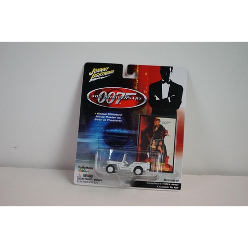 1178 - Set of twelve Johnny Lightning James Bond 40th Anniversary Collection diecast models, Release 1, all... 