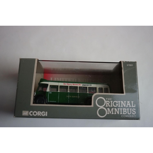 1179 - Group of ten boxed diecast models to include Dinky, Corgi Classics limited edition, London 2012 Olym... 