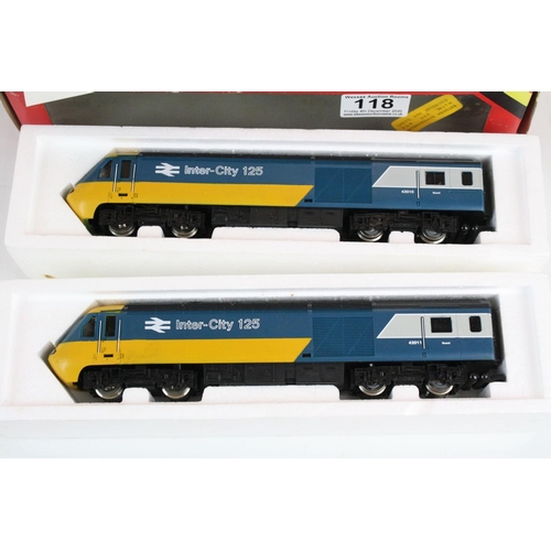 118 - Boxed Hornby OO gauge R069 BR Class 253 High Speed Train HST Power/Dummy Power Cars