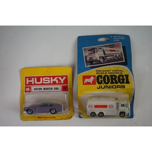 1192 - Selection of 16 carded diecast models to include Corgi Juniors #14 Guy Warrior Tanker x5, Corgi Juni... 