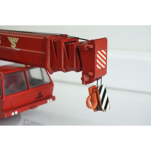 1226 - Boxed 1/50 Conrad 2077 250 GMT Telescopic Crane, some paint loss mainly to edges/corners but gd over... 