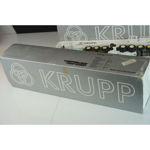 1227 - Tow boxed 1/50 Conrad 2077 Krupp 250 GMT Telescopic Crane diecast models, one Sparrows/Krupp and one... 