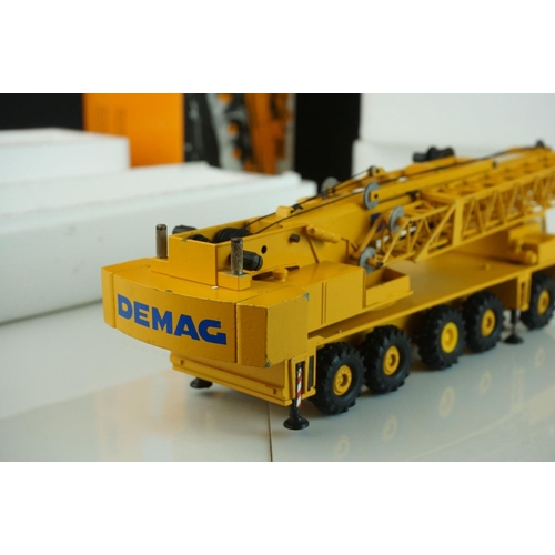 1228 - Two boxed 1/50 Conrad Demag diecast construction models to include 2081 AC335 and 2081 AC435, some p... 