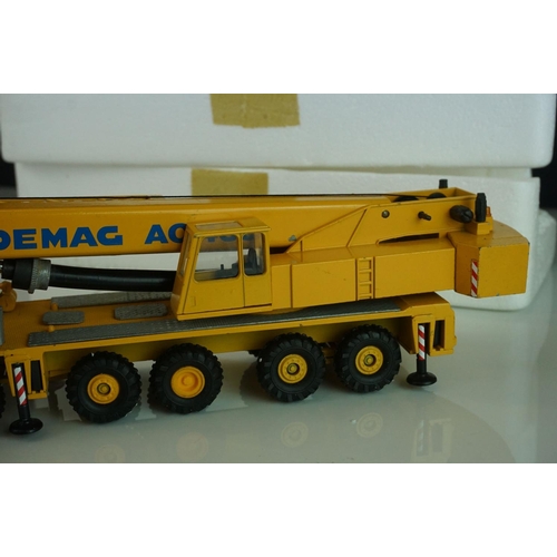 1228 - Two boxed 1/50 Conrad Demag diecast construction models to include 2081 AC335 and 2081 AC435, some p... 