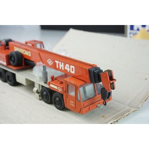 1235 - Two boxed 1/50 diecast construction models to include Kato NK800 Fully Hydraulic Truck Crane and NZG... 