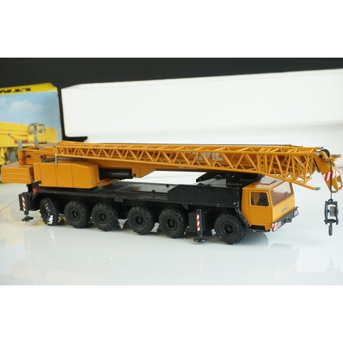 1238 - Four boxed Conrad 1/50 Liebherr diecast construction models to include 2831 Liebherr HS881, 2082 LTM... 