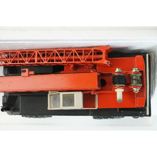 1239 - Three boxed 1/50 diecast construction models to include NZG 318 HSP8060 Hydraulic Crane Link Belt, G... 