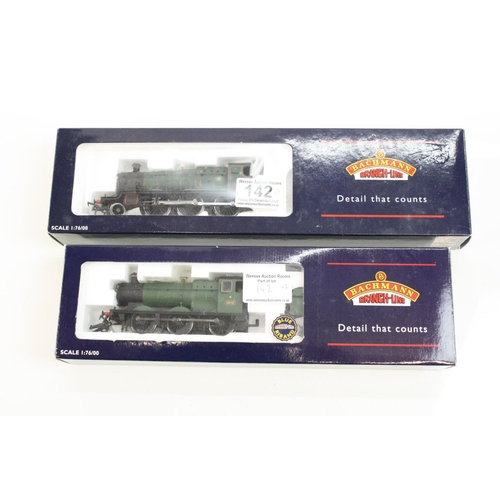 142 - Two boxed Bachmann OO gauge locomotives to include 31829 43XX 4331 Great Western Fully Lined (1914) ... 