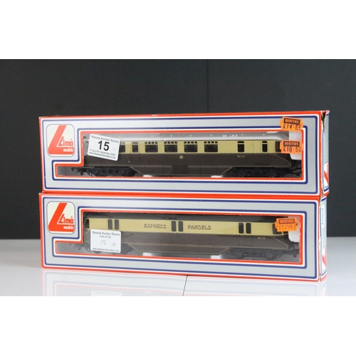 15 - Two boxed Lima OO gauge locomotives to include 205132 MWG & 205143 MWG