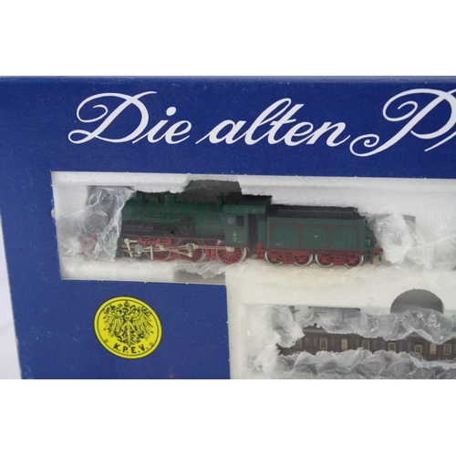 197 - Boxed Fleischmann N gauge 7880 KPEV Locomotive and rolling stock set