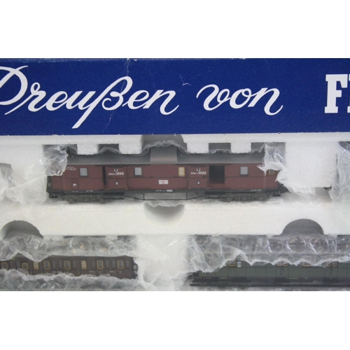 197 - Boxed Fleischmann N gauge 7880 KPEV Locomotive and rolling stock set