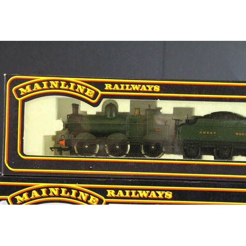 22 - Two boxed Palitoy Mainline OO gauge locomotives to include 54156 2301 Class Dean Goods 0-60 GWR gree... 