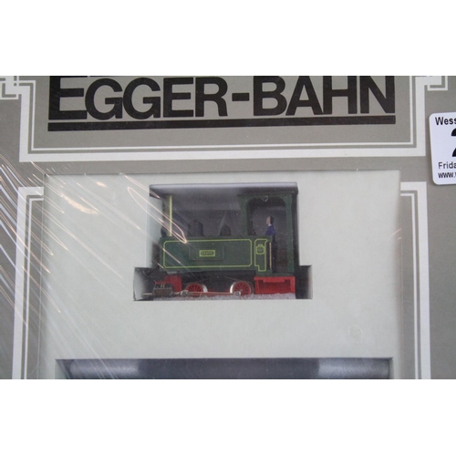 222 - Boxed Jouef N gauge Egger-Bahn 711000 Deecauville Steam Locomotive and Summer Cars, sealed