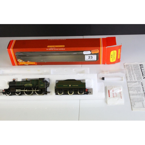 23 - Two boxed Hornby OO gauge locomotives to include R392 GWR County Class Loco County of Bedford and R2... 