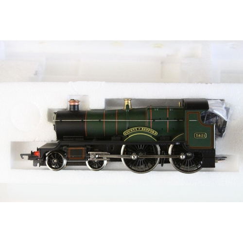 23 - Two boxed Hornby OO gauge locomotives to include R392 GWR County Class Loco County of Bedford and R2... 