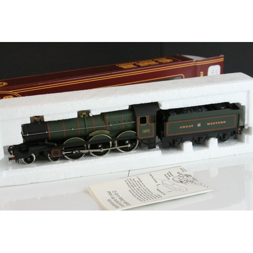 24 - Boxed Airfix GMR OO gauge Caerphilly Castle 4-6-0 locomotive