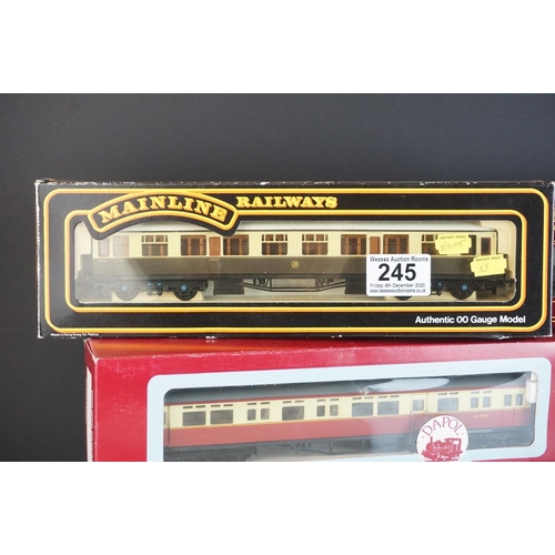 245 - Eight boxed OO gauge items of rolling stock to include 4 x Airfix, 2 x Mainline and 2 x Dapol