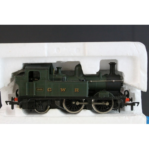 25 - Four boxed OO gauge locomotives to include 2 x Lima (205111MWG GWR 2-6-2 & 205117MWG GWR 0-6-0) and ... 