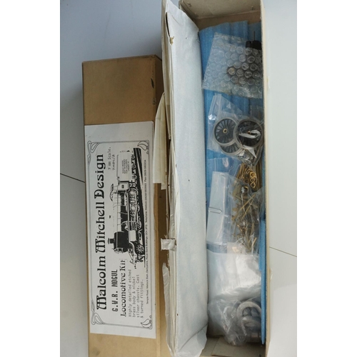 252 - Boxed Malcolm Mitchell Design O gauge GWR Mogul Locomotive metal kit plus a boxed Malcolm Mitchell D... 