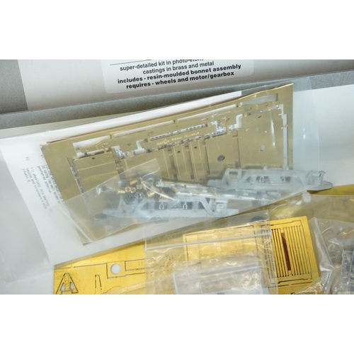 257 - Six boxed O gauge metal kits to include Modern Motive Power Class 08 0.6.0 Diesel Shunter, 2 x The W... 