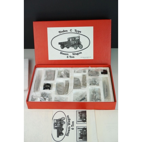 270 - Boxed Wills Finecast Foden C Type Steam Wagon 6 Ton precision cast metal kit 3/8 to 1 foot, excellen... 