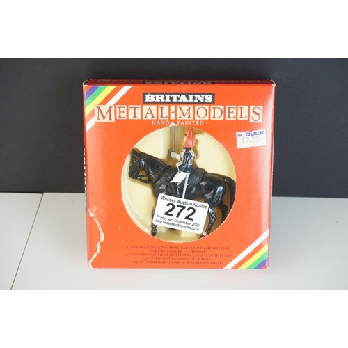 272 - 11 Boxed Britains Metal Models to include 7230 x 4, 7234 x 3, 7244, 7231 & 7245, all vg