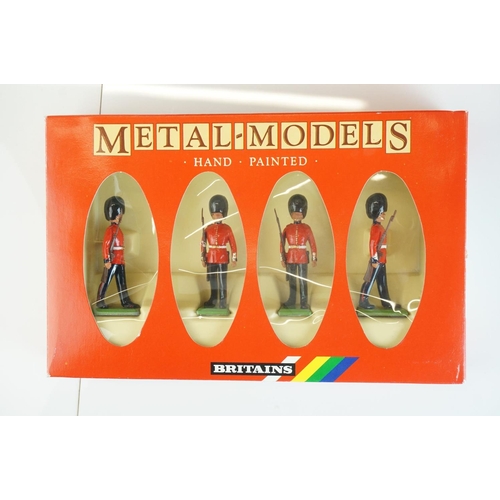 273 - Six boxed Britains Metal Models figure sets to include 7210, 7249, 7210, 7218, 7206 & The W Britains... 