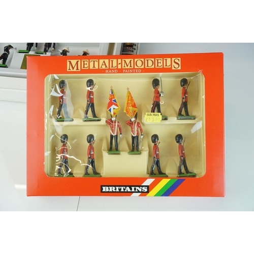 273 - Six boxed Britains Metal Models figure sets to include 7210, 7249, 7210, 7218, 7206 & The W Britains... 