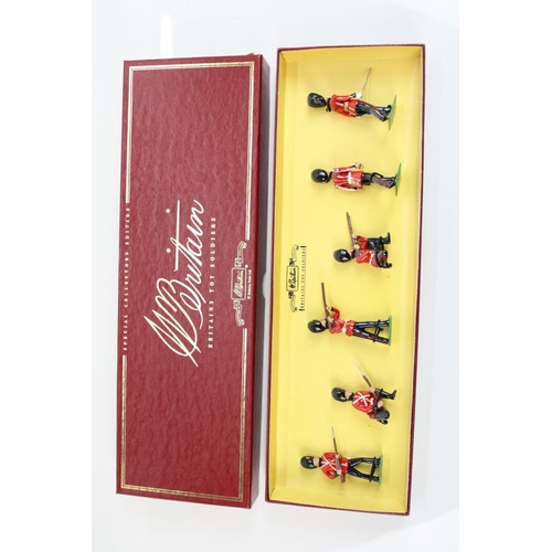 293 - Two boxed Britains Special Collectors Edition metal figure sets to include 8960 Royal Dublin Fusilie... 