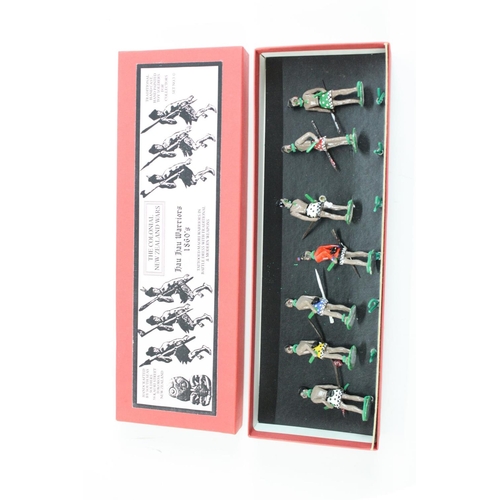 294 - Four boxed South Sea Soldiers metal figure sets, The Colonial New Zealand Wars, to include no.1 The ... 