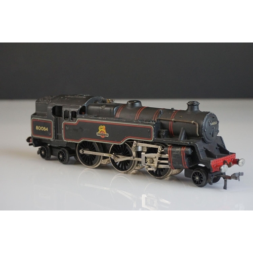 32a - Four Hornby Dublo locomotives to include City of Glasgow, Duchess of Atholl, Mallard and 2-6-4 BR in... 