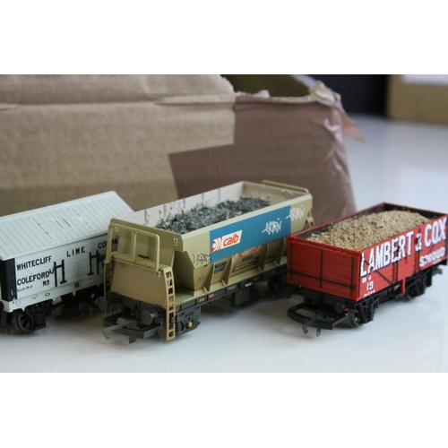 35 - 38 Hornby, Bachamnn & Airfix OO gauge items of rolling stock, all wagons, trucks & flatbeds