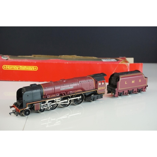 35a - Two boxed Hornby OO gauge locomotives to include Triang Hornby R855N LNER Flying Scotsman with steam... 