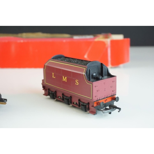 35a - Two boxed Hornby OO gauge locomotives to include Triang Hornby R855N LNER Flying Scotsman with steam... 