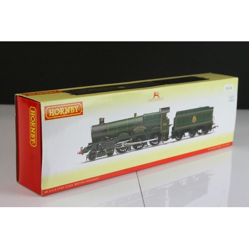 4 - Boxed Hornby OO gauge R3229 DCC Ready BR 4-6-0 Star Class British Monarchy locomotive