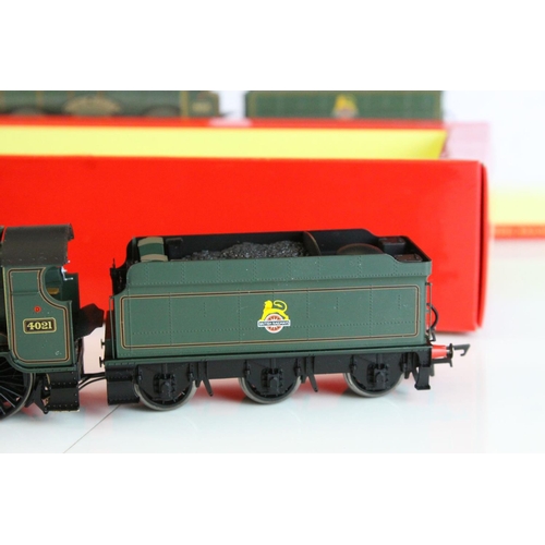 4 - Boxed Hornby OO gauge R3229 DCC Ready BR 4-6-0 Star Class British Monarchy locomotive