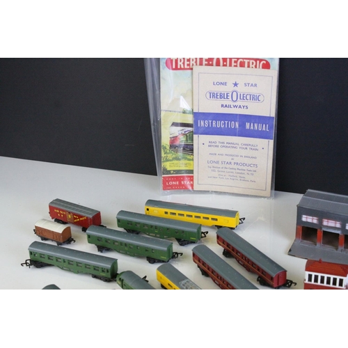 41 - 25 + Lone Star Triple OOO Gauge items of diecast model railway to include 3 x Locomotives (EL60 D500... 