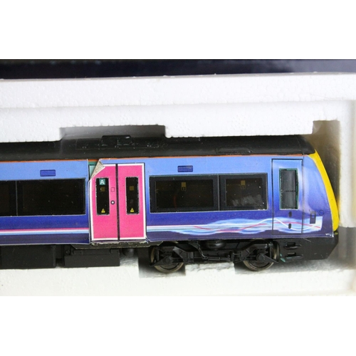 5 - Boxed Bachmann OO gauge 32450 170/1 Turbostar 2 Car DMU Midland Mainline, damaged outer box